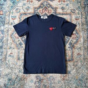 Comme Des Garçons Play Hearts T-shirt Medium